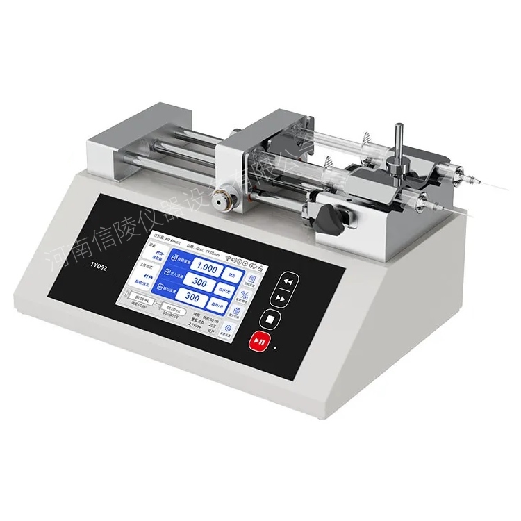 双通道2注射器定量智能加料注射泵TYD02-02
