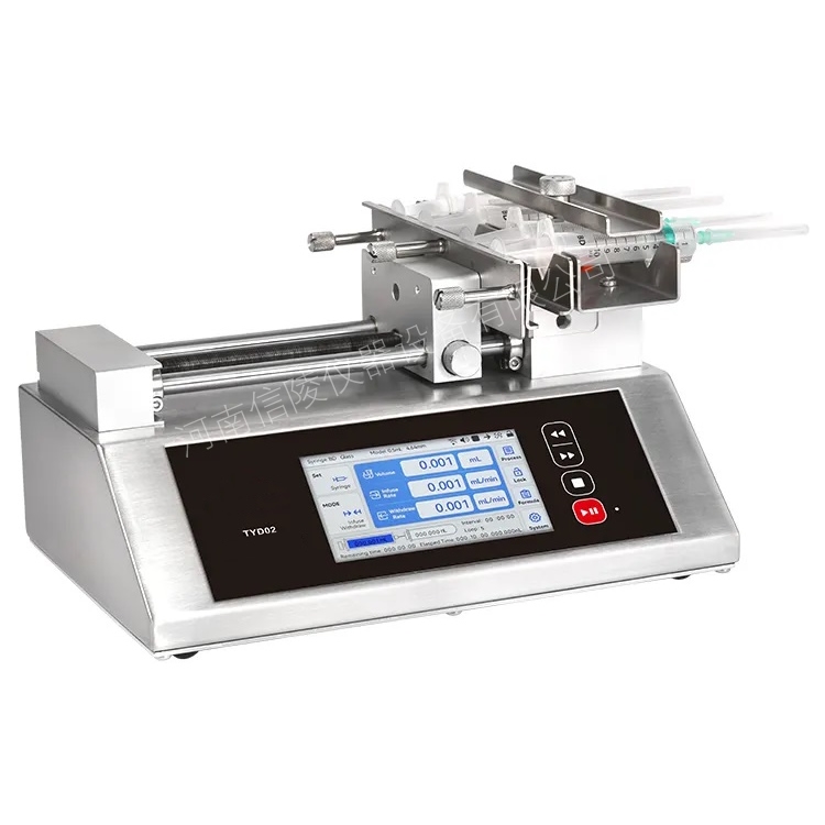 4支注射器同步连续加液触屏注射泵TYD02-04