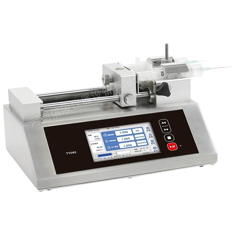双通道2注射器定量智能加料注射泵TYD02-02