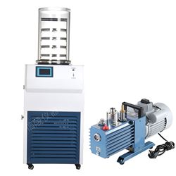 真空冷冻干燥机LGJ-12多肽冻干粉低温干燥1L